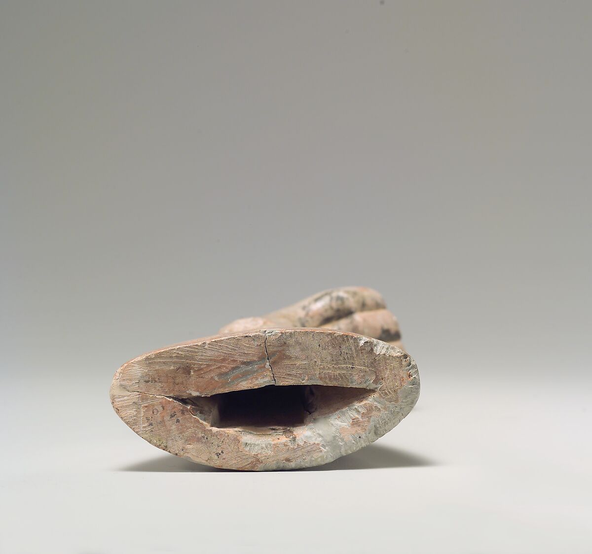 Furniture support: lion's leg, Ivory (hippopotamus), Old Assyrian Trading Colony