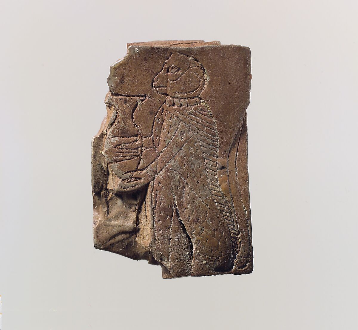 Furniture element with a monkey, Ivory, Old Assyrian Trading Colony 