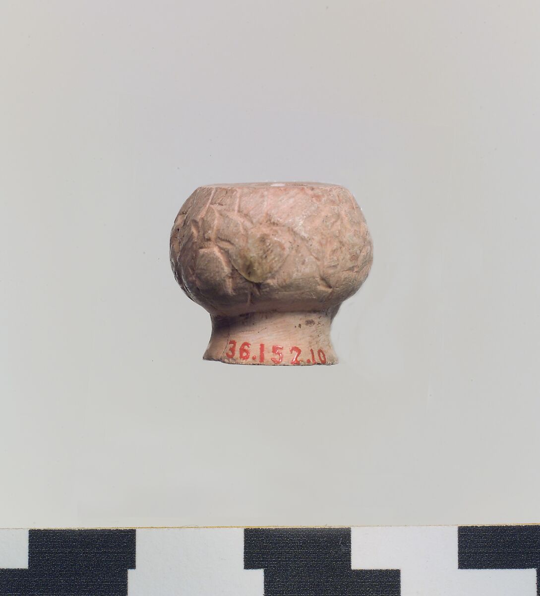 Furniture element: human head, Ivory (hippoptamus), Old Assyrian Trading Colony