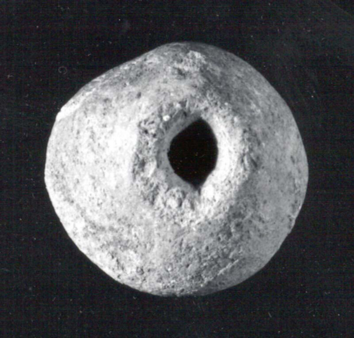 Spindle whorl, Ceramic, Iran 