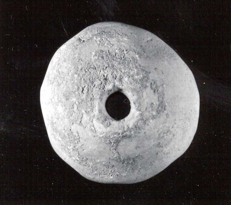 Spindle whorl, Ceramic, Iran 