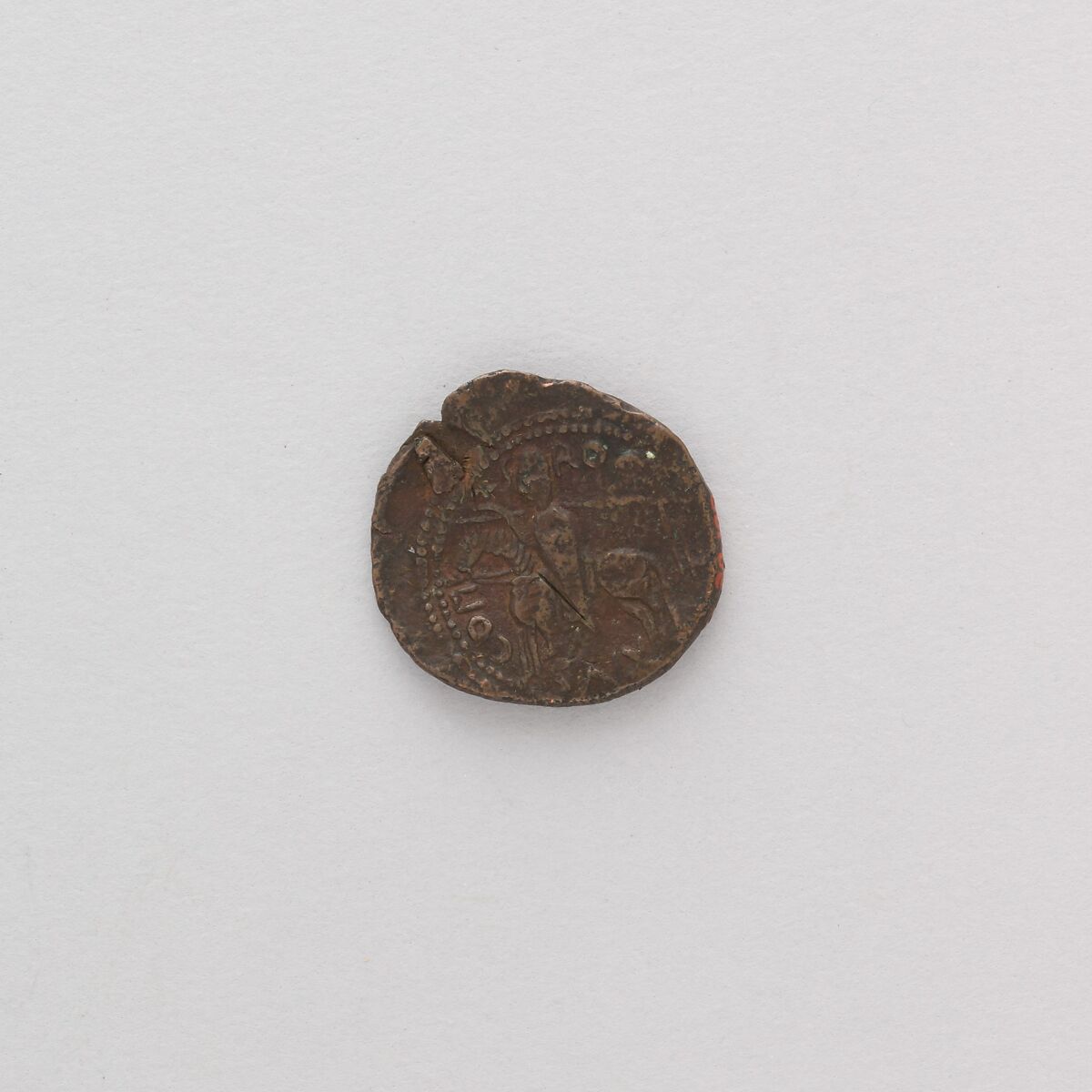 Coin of Roger I, Duke of Sicily, Bronze, Italian, Sicily 