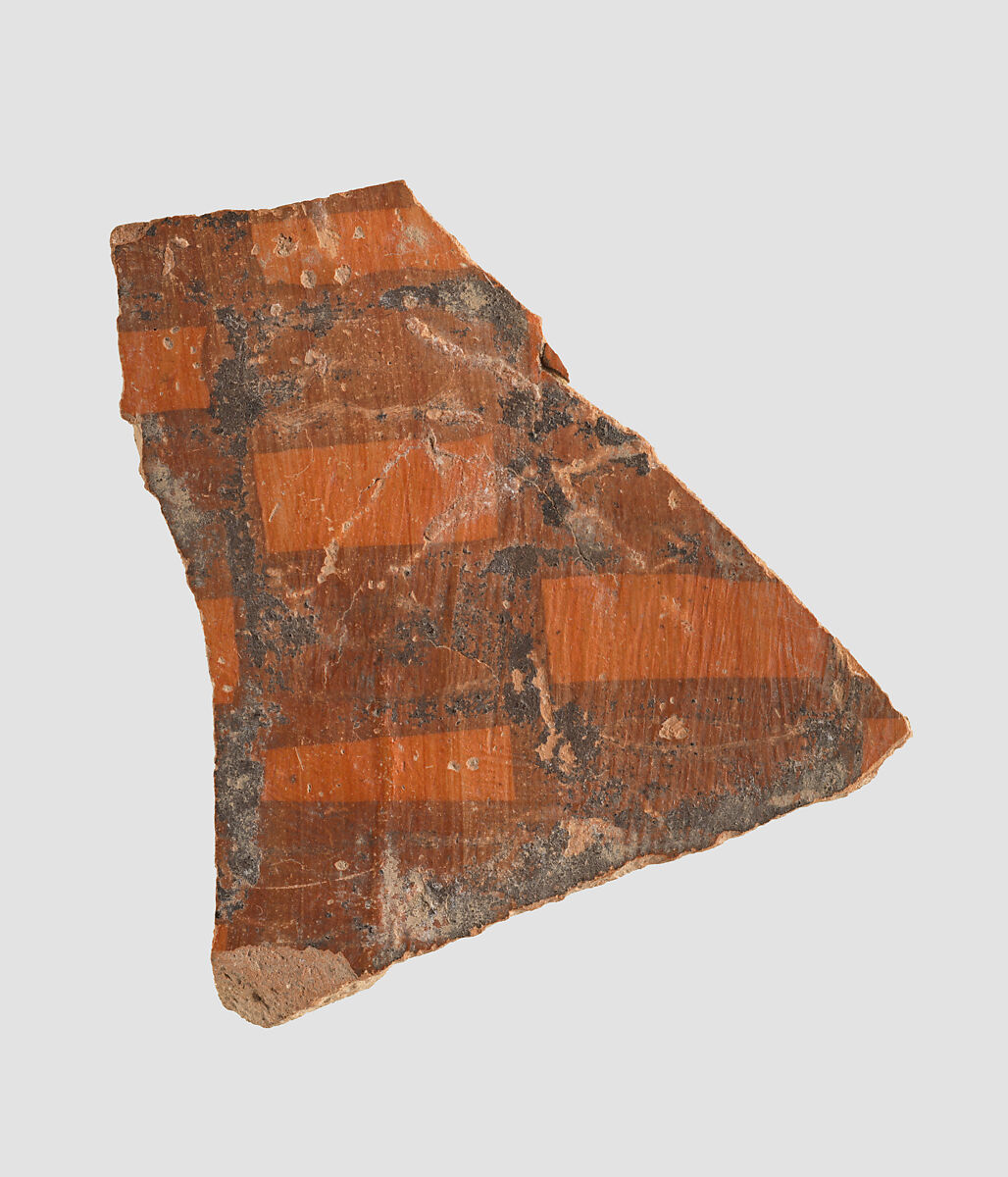 Sherd, Ceramic, paint, Iran 