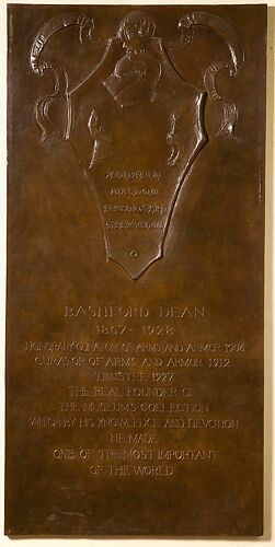 Bashford Dean Memorial Tablet
