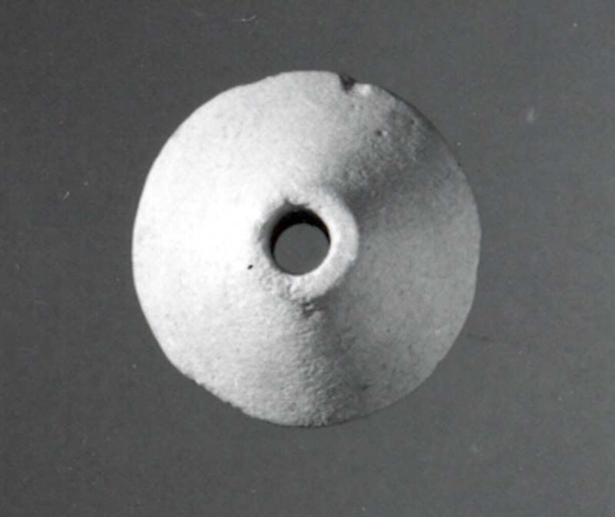 Bead or spindle whorl, Stone, Iran 
