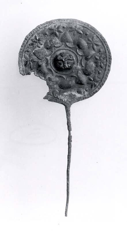 Disc-headed pin, Bronze, Iran 
