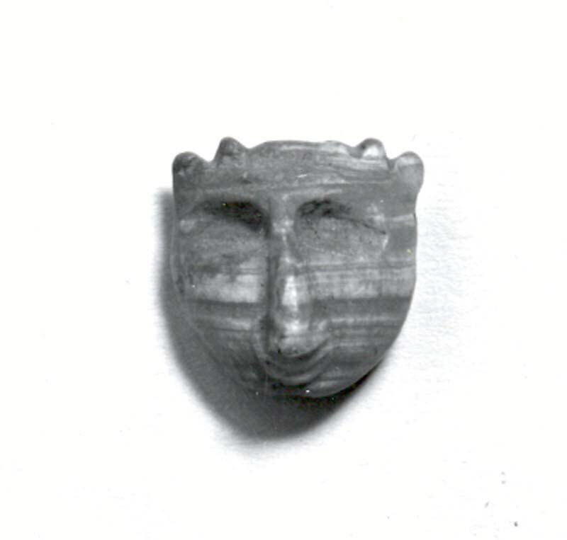 Demon-headed amulet, Agate, Sumerian 