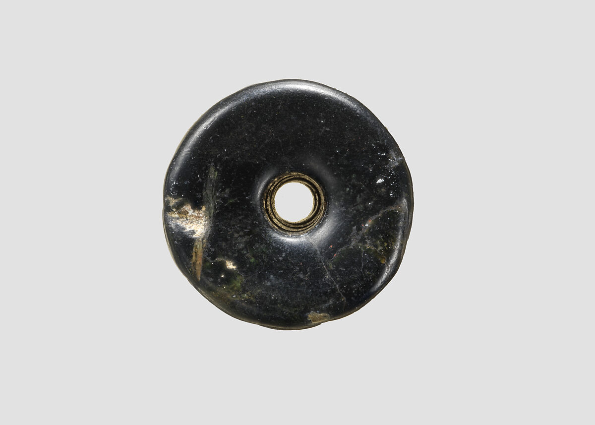 Cylinder seal, Serpentine, black, Akkadian