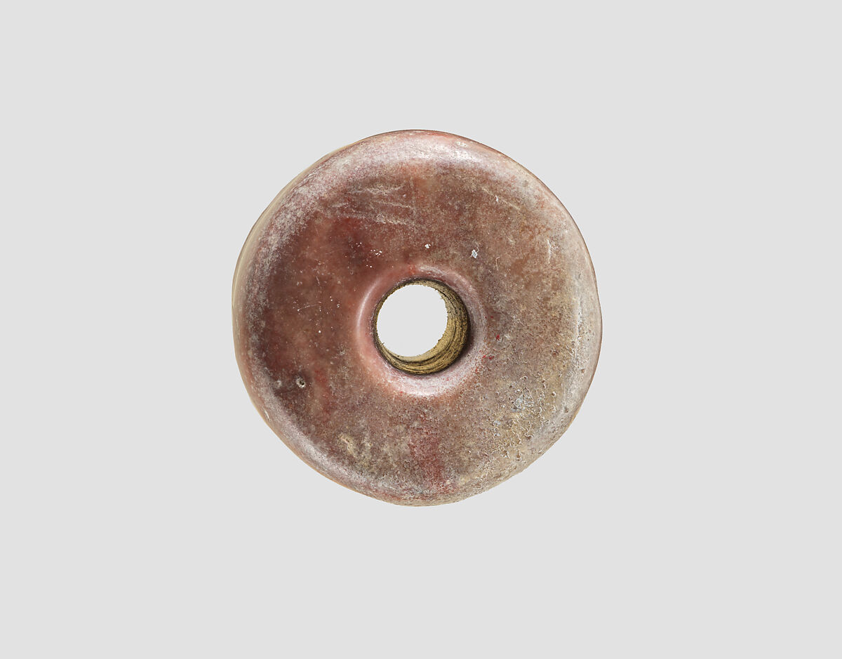 Cylinder seal, Marble, pink red, Akkadian