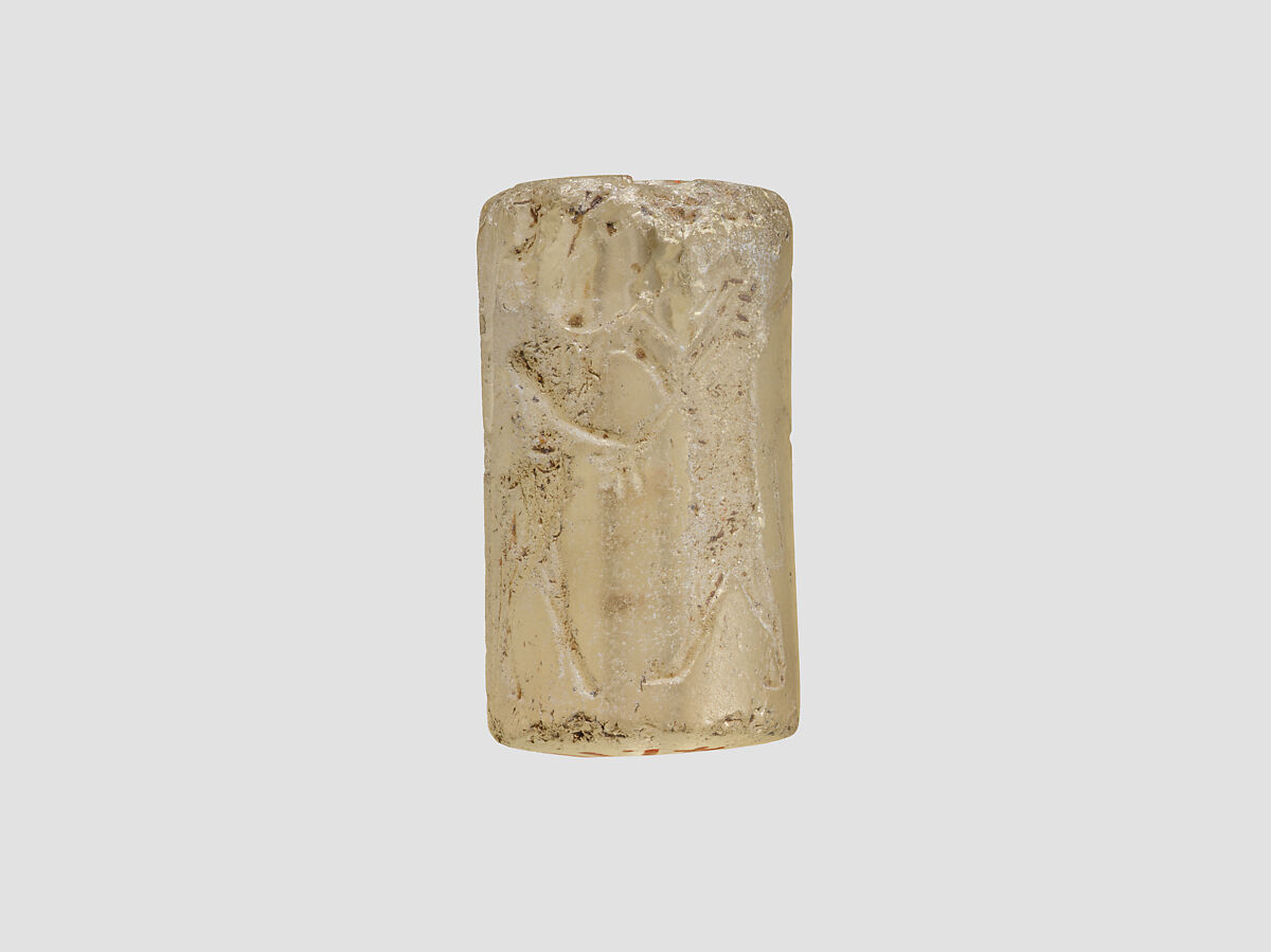 Cylinder seal, Rock crystal, Neo-Sumerian