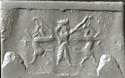 Cylinder seal | Achaemenid | Achaemenid | The Metropolitan Museum of Art