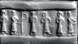 Cylinder seal, Lapis lazuli 