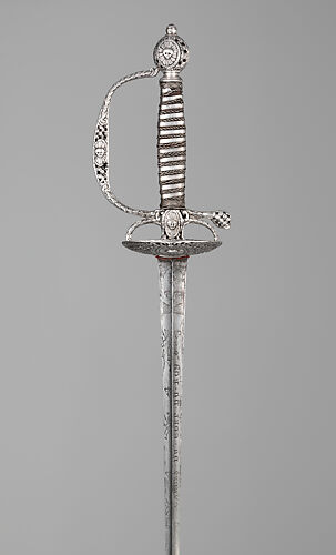 Smallsword carried by the Gardes du Corps