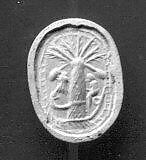 Stamp seal, Carnelian, Egyptian 