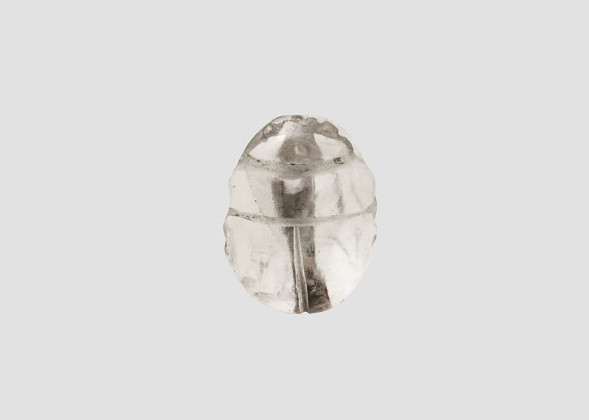 Scarab seal, Rock crystal