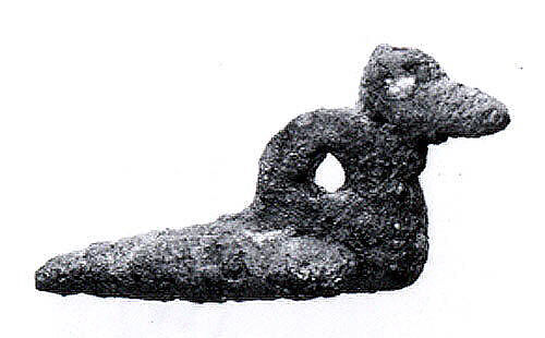 Pendant in the form of a duck, Bronze, Iran 