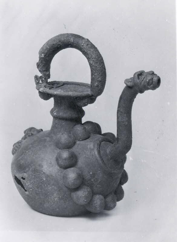 Spouted vessel, Bronze, Iran 