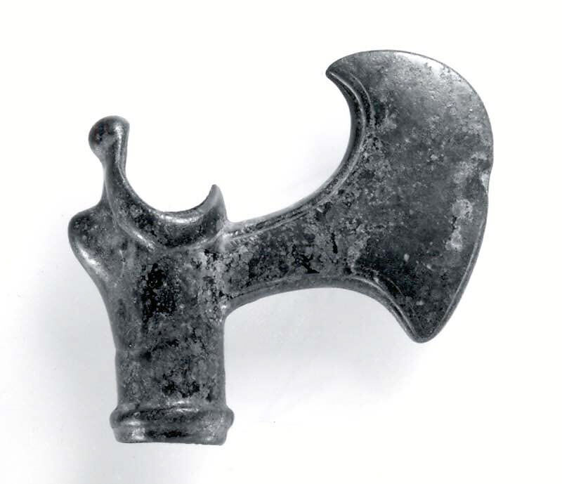 Axe head, Bronze, Iran 