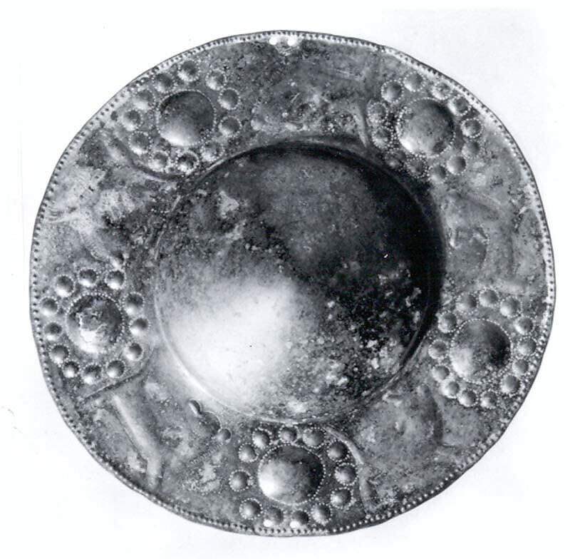 Disc ornament, Bronze, Iran 