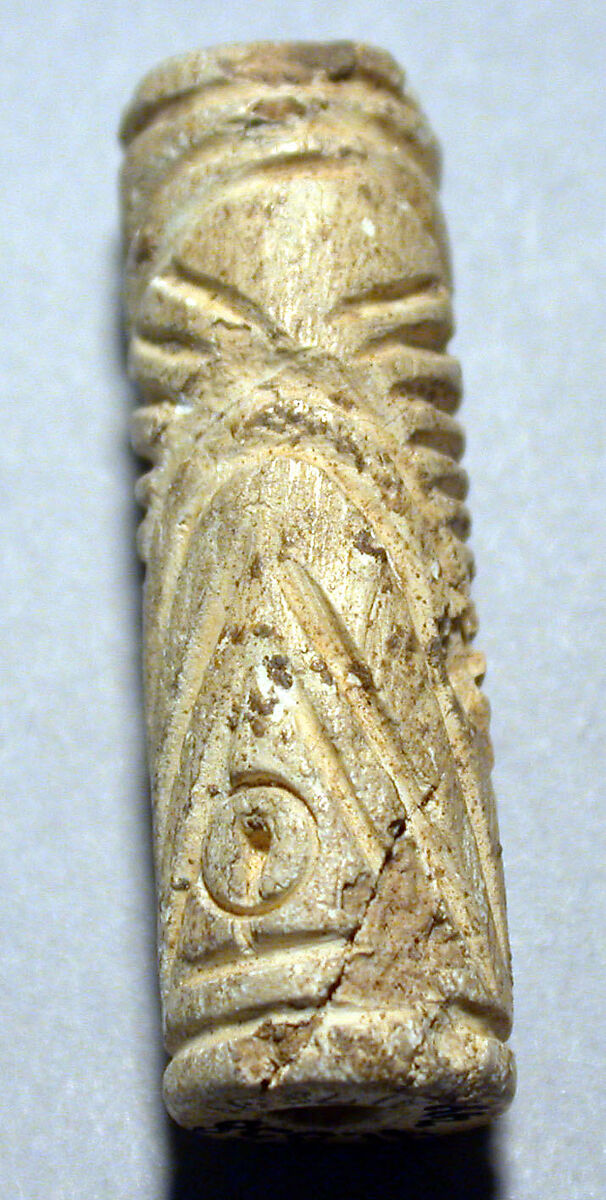 Cylinder seal, Steatite, glaze