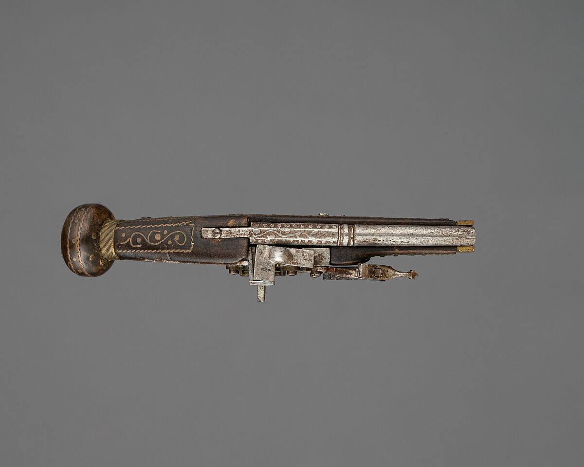 Model of Pair of Wheellock Pistols, German