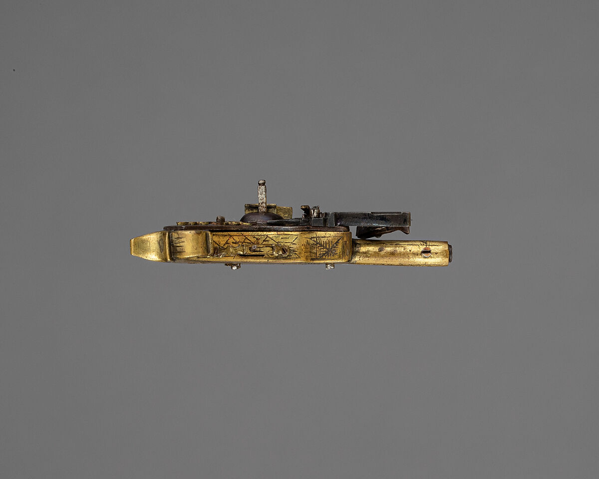 Model of Wheellock Pistol, German