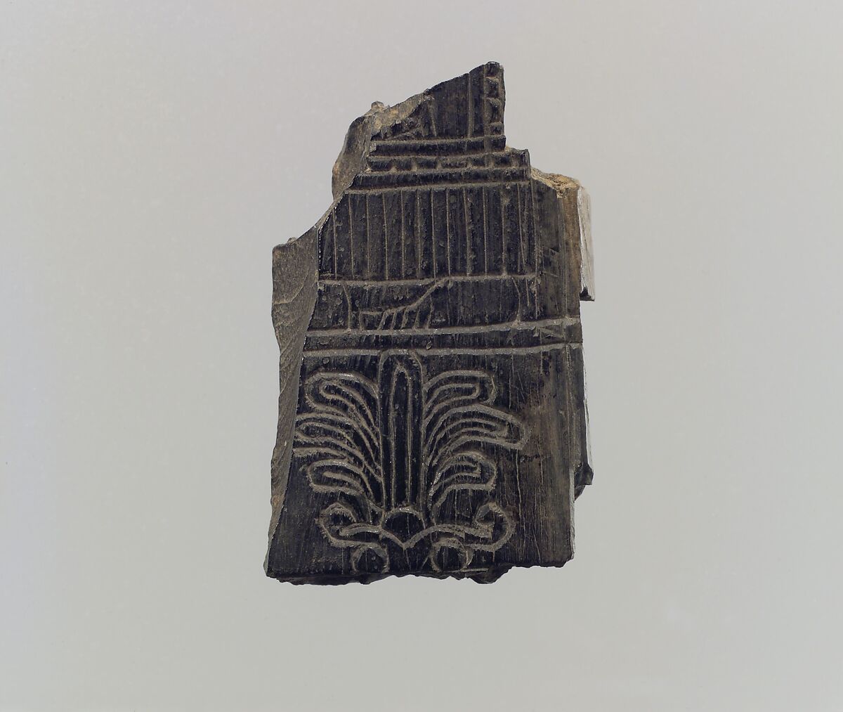 Plaque fragment, Ivory, Assyrian 