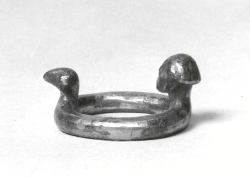Bow ring, for stringing a bow, Silver, Iran 