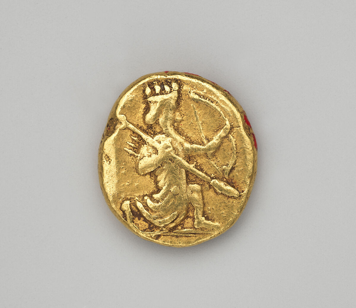Daric with king, Gold, Achaemenid 