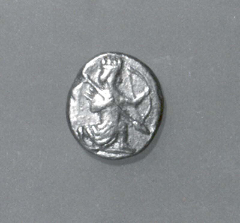 Daric with king, Gold, Achaemenid