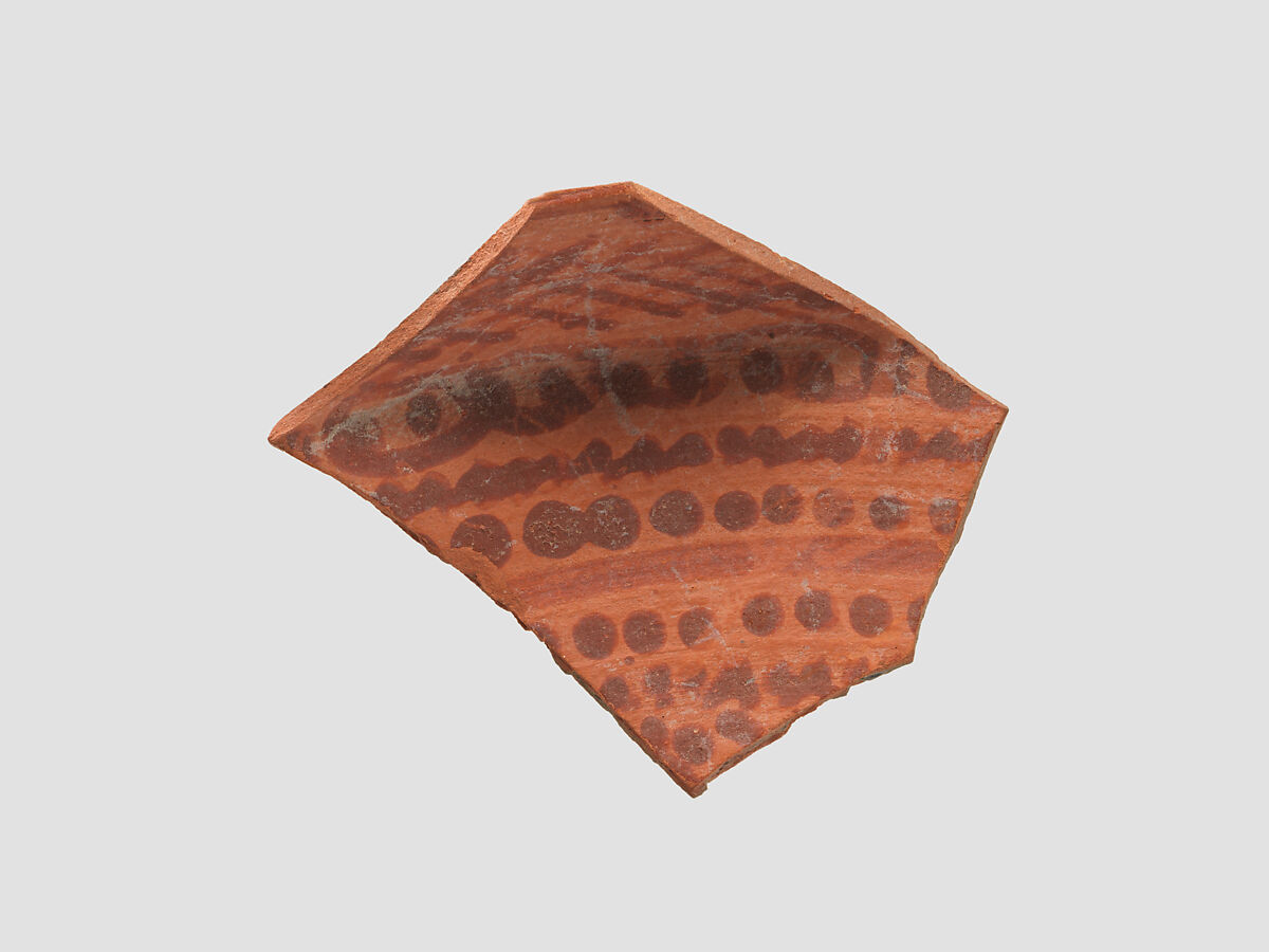 Fragment of painted ware, Ceramic, Nabataean 