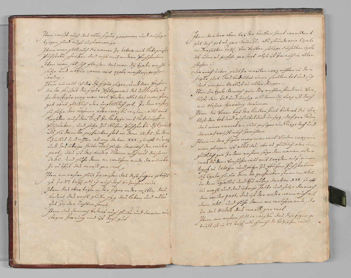 Fencing Book (Fechtbuch), Hans Talhoffer (German, recorded 1435–82), Leather, brass, German