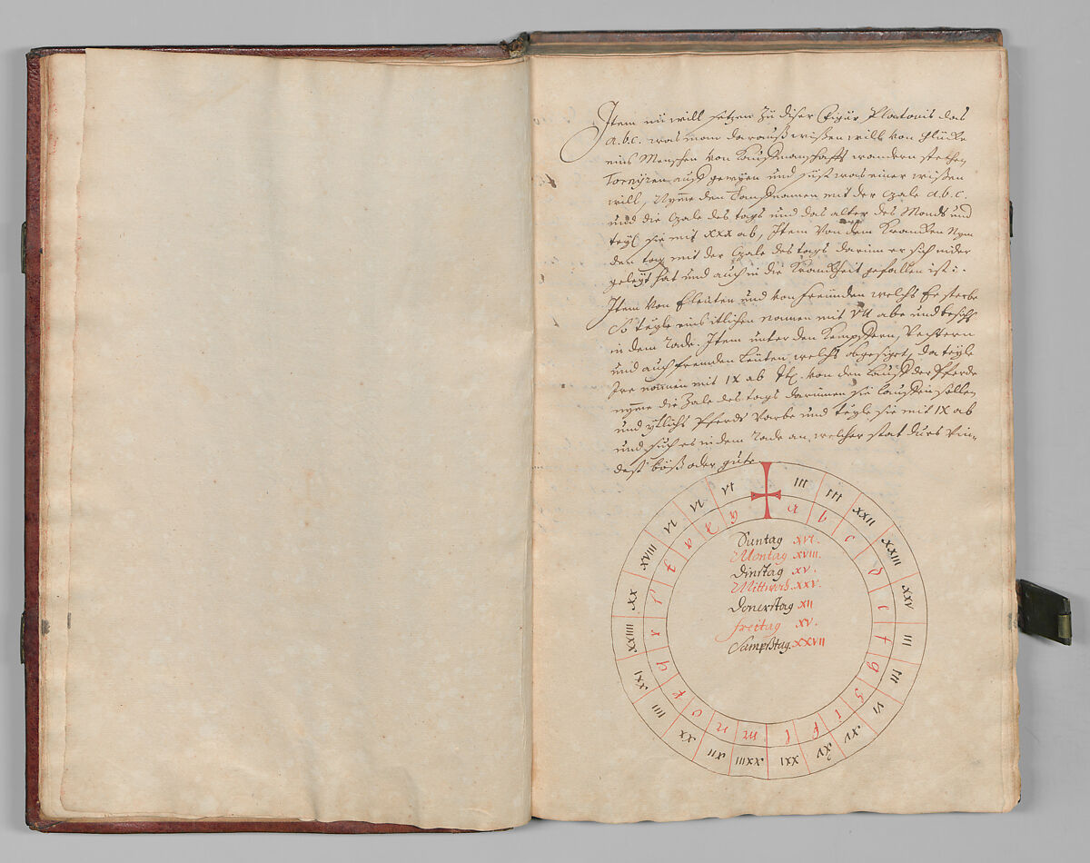 Fencing Book (Fechtbuch), Hans Talhoffer (German, recorded 1435–82), Leather, brass, German