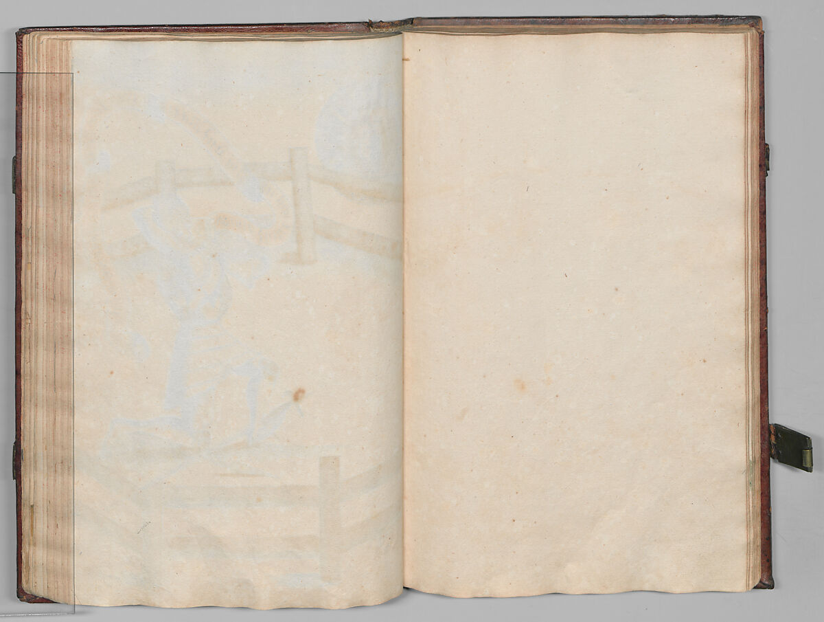 Fencing Book (Fechtbuch), Hans Talhoffer (German, recorded 1435–82), Leather, brass, German