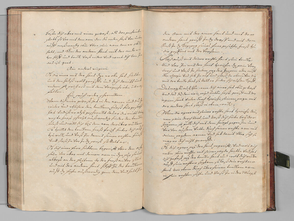 Fencing Book (Fechtbuch), Hans Talhoffer (German, recorded 1435–82), Leather, brass, German