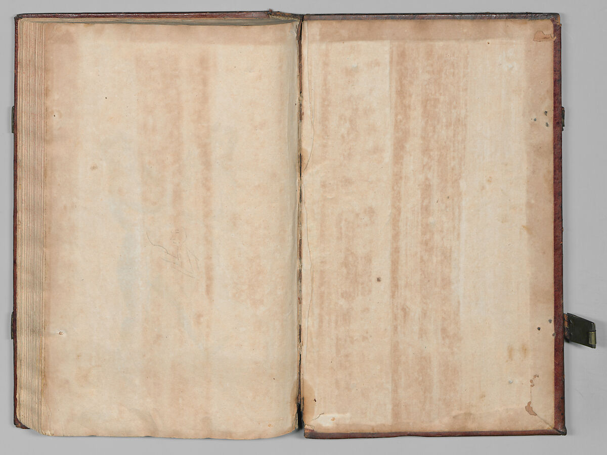 Fencing Book (Fechtbuch), Hans Talhoffer (German, recorded 1435–82), Leather, brass, German