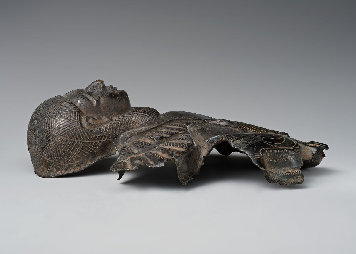 Plaque in the form of a sphinx, Bronze