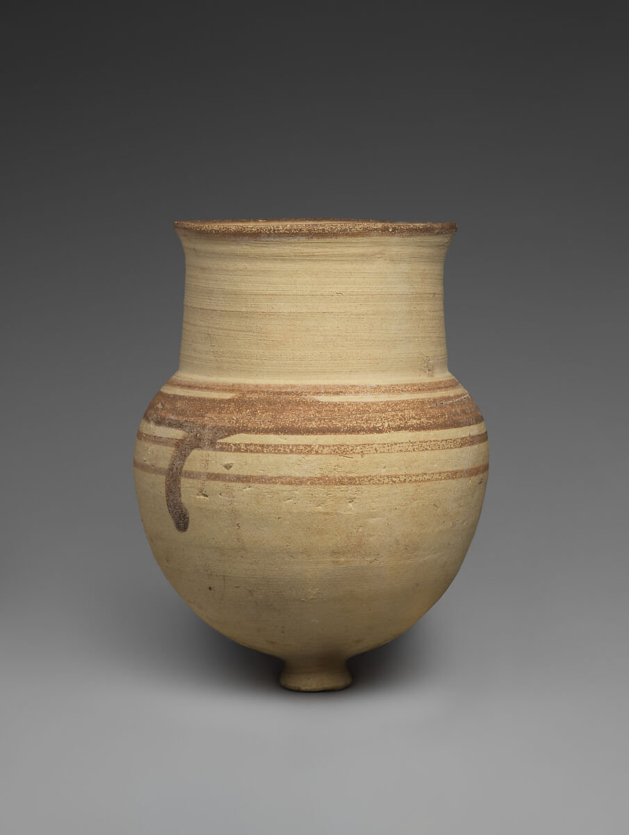 Jar, Ceramic, paint, Assyrian