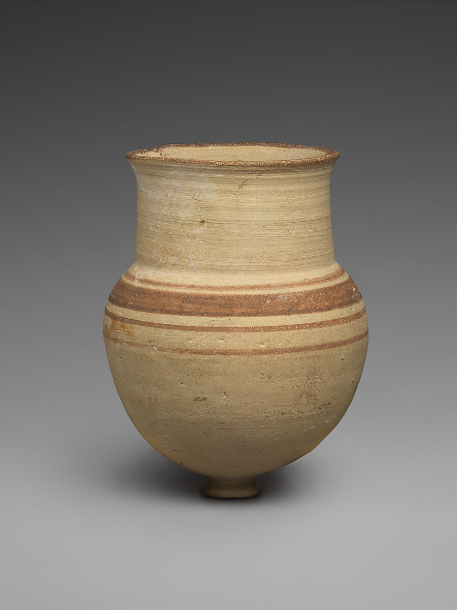 Jar, Ceramic, paint, Assyrian 