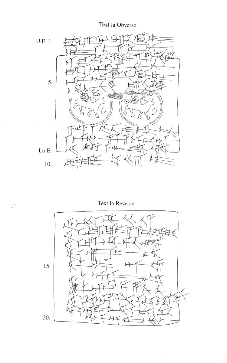 Cuneiform tablet case impressed with stamp seal, for cuneiform tablet 54.117.27b: loan of silver, Clay, Assyrian