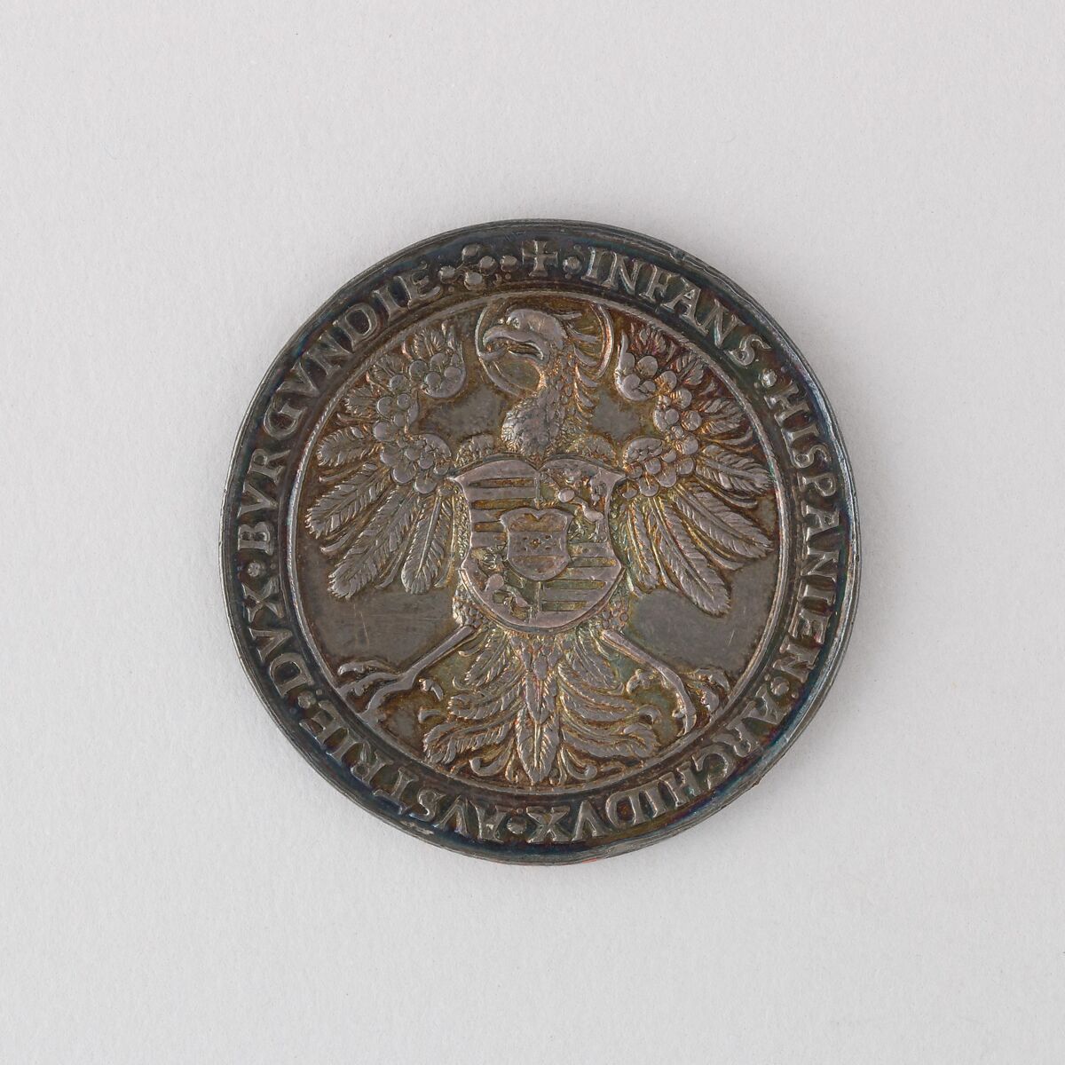 Coin (One and a Half Thaler) Showing Ferdinand I, Silver, Austrian
