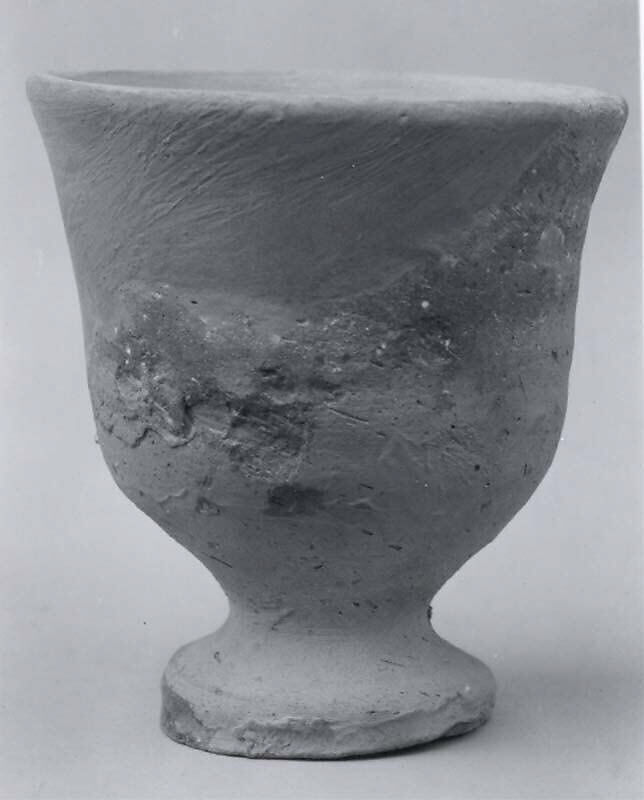 Goblet, Ceramic, Assyrian 
