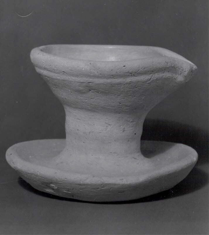 Lamp, Ceramic, Assyrian 