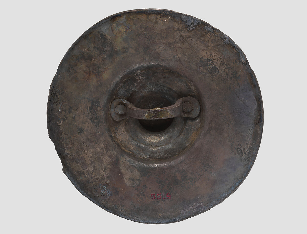 Decorated boss, Silver, Iran