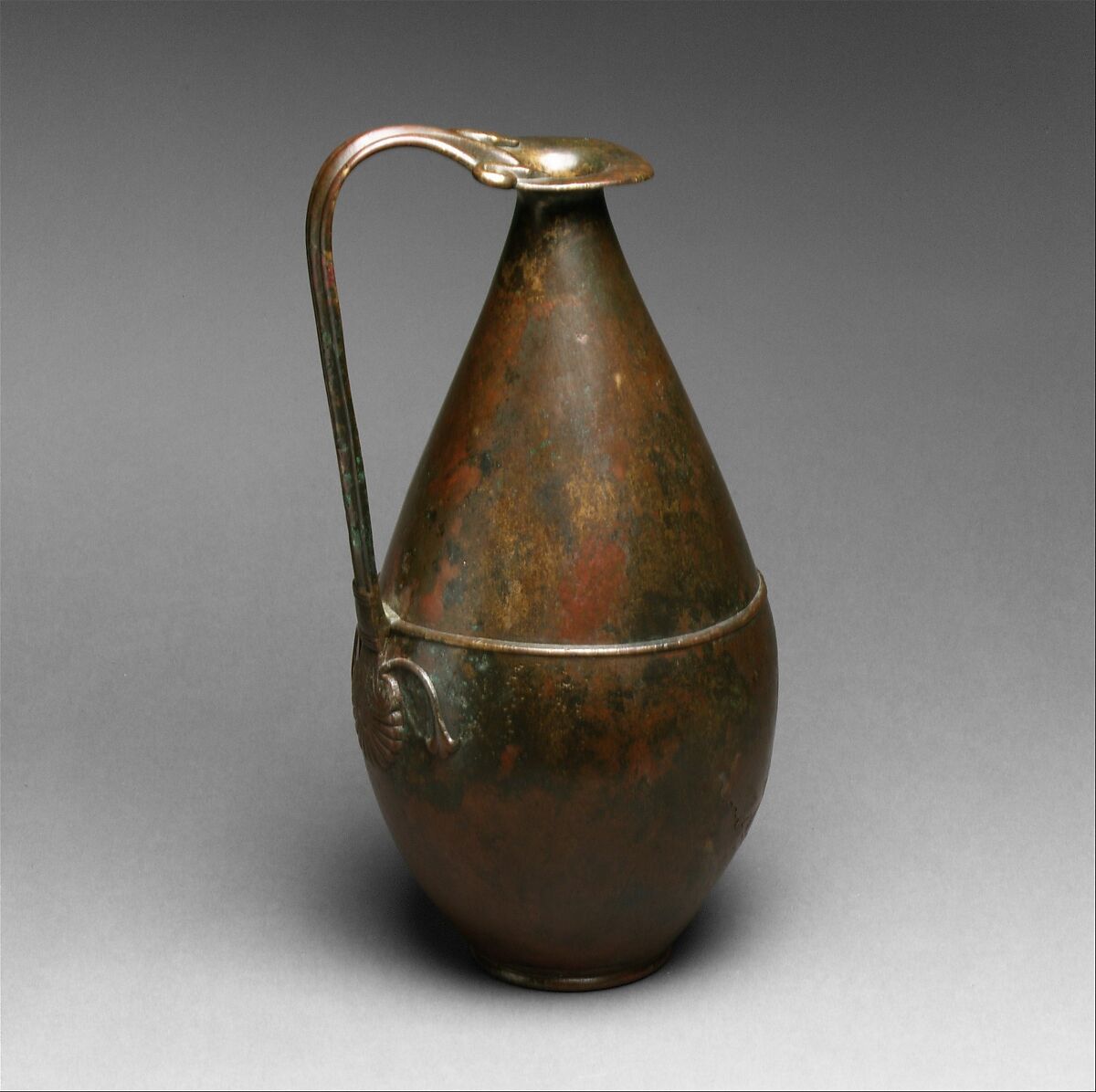 Phoenician-style ewer, Bronze 