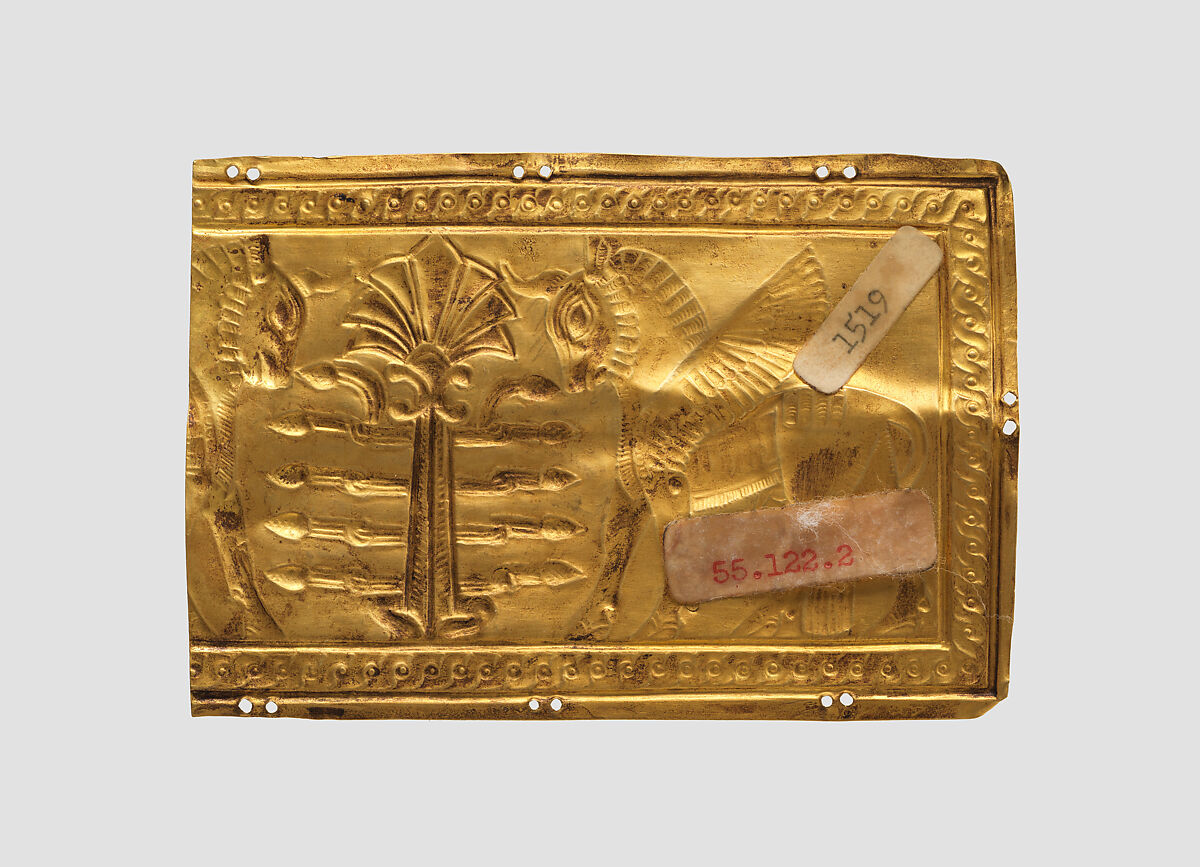 Forgery (?) plaque, Gold