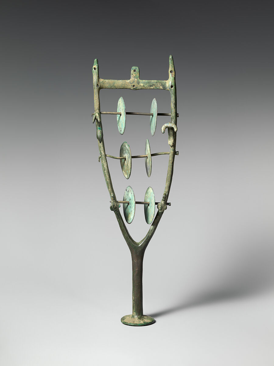 Sistrum (rattle), Copper alloy, Hattian 