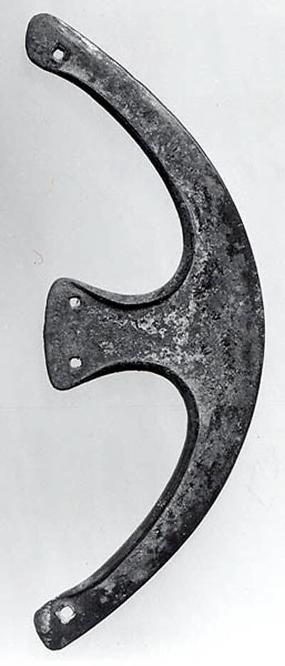Crescent-shaped axe head, Bronze, Hattian 
