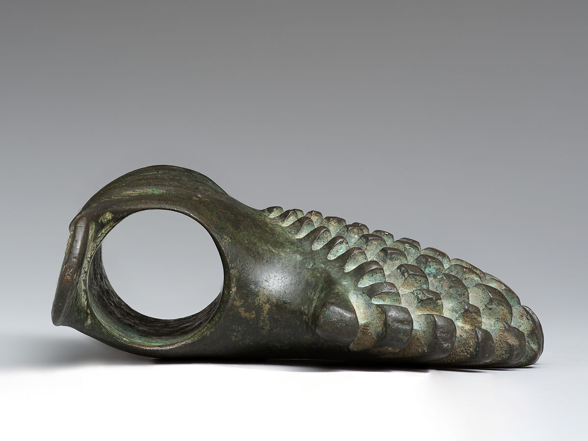 Axe or mace head, Bronze, Hattian