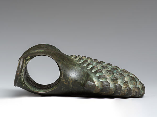 Axe or mace head, Bronze, Hattian